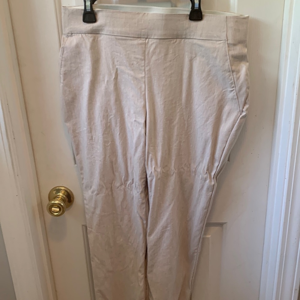 Cream pants